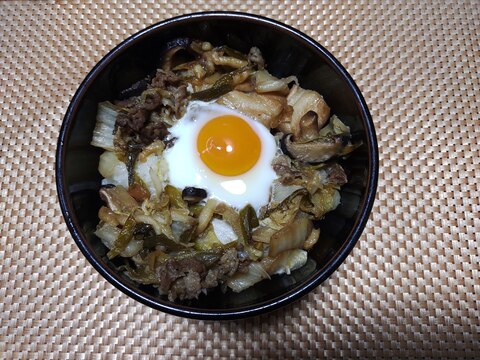 すき焼き丼